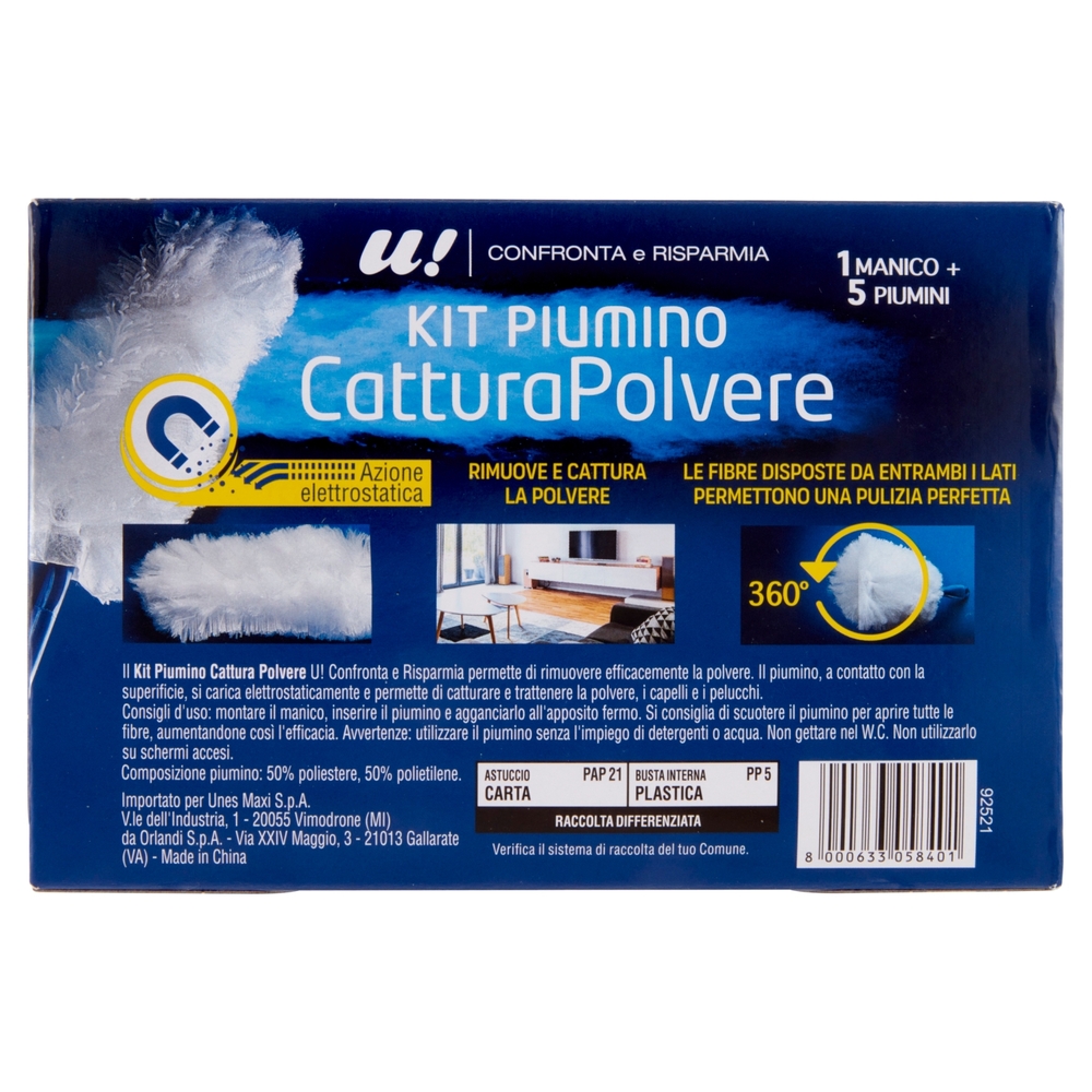 Kit Piumino Cattura Polvere U! Confronta e Risparmia